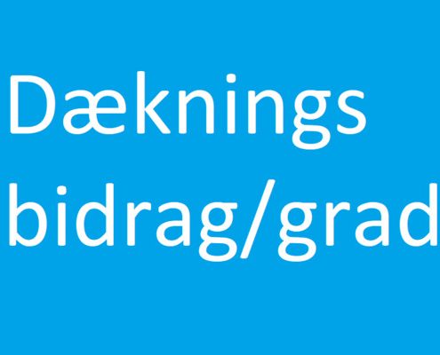 dækningsbidrag